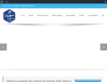 Tablet Screenshot of katlynnmarine.com